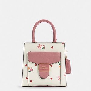 Coach heart petal mini crossbody
